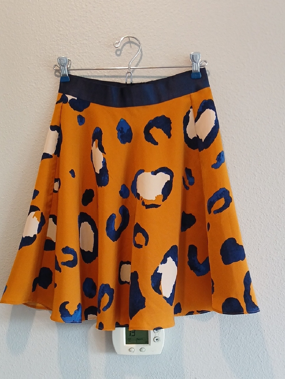 3.1 Phillip Lim Target 2 Mustard Yellow Animal-Print Circle Skirt